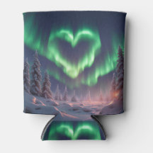 Hartvormig Aurora borealis