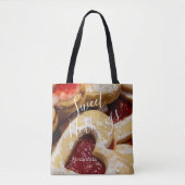 Hartvormig Cookie Foto Sweet Nothings Tote Bag (Voorkant)