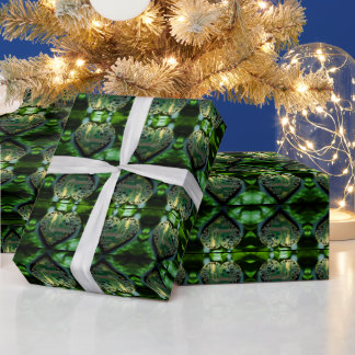 Hartvormig elektronisch circuit inpakpapier