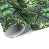 Hartvormig elektronisch circuit inpakpapier (Rol Hoek)