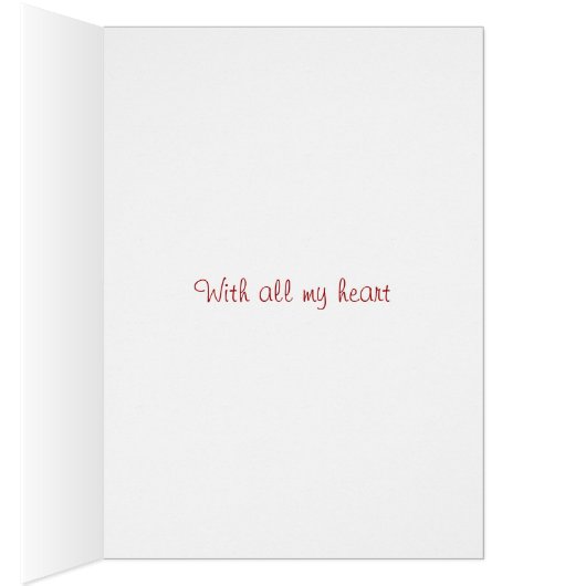 Hartvormig Flame Red Candle Art Valentijnsdag (Binnen (Rechts))