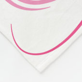 Hartvormig fleece deken (Hoek)