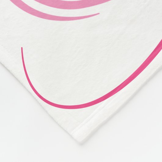 Hartvormig fleece deken (Hoek)