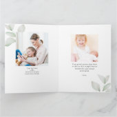 Hartvormig foto Collage Beste mama ooit Kaart (Binnen)