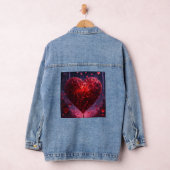 Hartvormig jeansscherm denim jacket (Hangar)