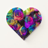 Hartvormig journaal notitieboek (Achterkant)