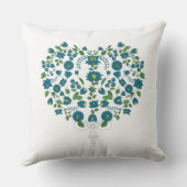 Hartvormig liefdessymbool kussen (Achterkant)