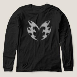 Hartvormig neo tribal Tri-Blend shirt