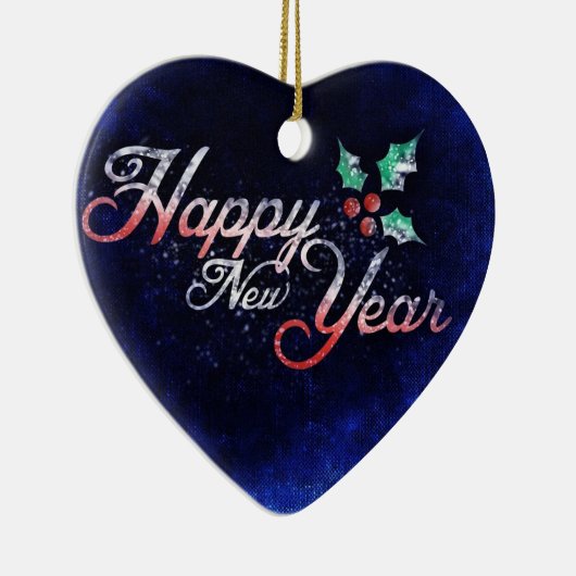 Hartvormig Nieuwjaar Ornament (Rechts)