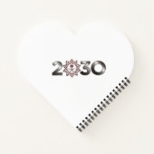 hartvormig Notitieboek (Achterkant)