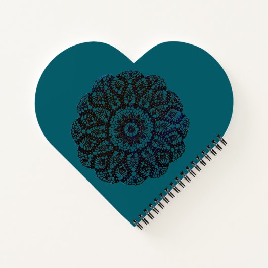 hartvormig Notitieboek (Achterkant)