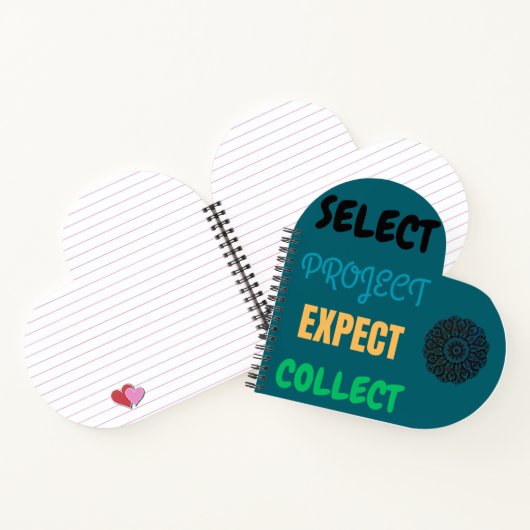 hartvormig Notitieboek (Binnen)