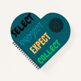 hartvormig Notitieboek