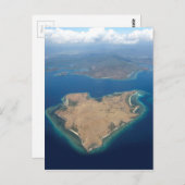 Hartvormig paradijs briefkaart (Voorkant / Achterkant)