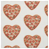 Hartvormig pizzaweefsel stof (Swatch)