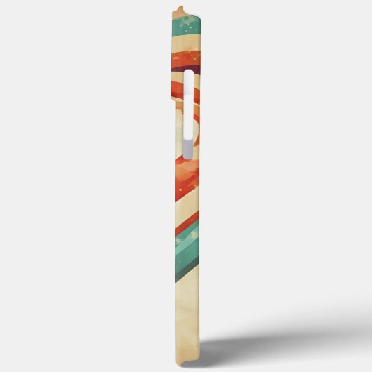 hartvormig retro Case-Mate iPhone case (Achterkant / Links)