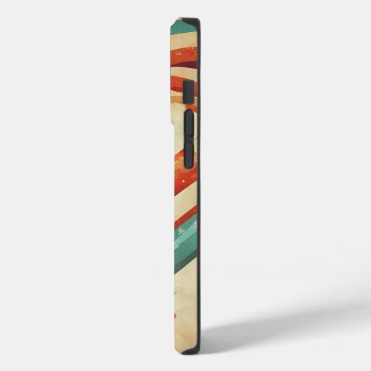 hartvormig retro Case-Mate iPhone case (Achterkant / Links)