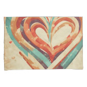 hartvormig retro kussensloop (Voorkant-Rechts)