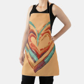 hartvormig retro schort (Insitu)