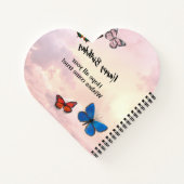 Hartvormig spiraalgebonden notitieboek (Achterkant)