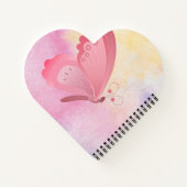 Hartvormig spiraalgebonden notitieboek (Achterkant)