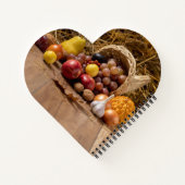 Hartvormig spiraalgebonden notitieboek (Achterkant)