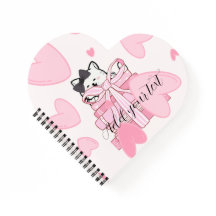 Hartvormig spiraalnotitieboek – Personaliseer je l