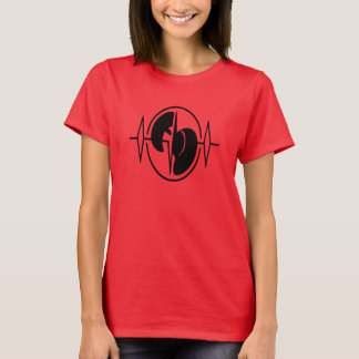 Hartvormig T-shirt