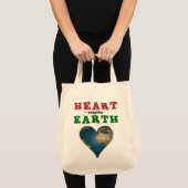 Hartvormige Aarde Tote Bag (Voorkant (product))