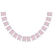 Hartvormige Amerikaanse vlaggeprint | 4 juli Vlaggetjes (Alle)