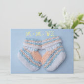 hartvormige baby aankondiging van zwangerschap (Staand voorkant)