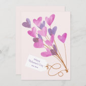 Hartvormige Ballonnen voor Valentijnsdag (Voorkant / Achterkant)