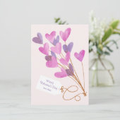 Hartvormige Ballonnen voor Valentijnsdag (Staand voorkant)