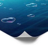 Hartvormige bellen poster (Hoek)