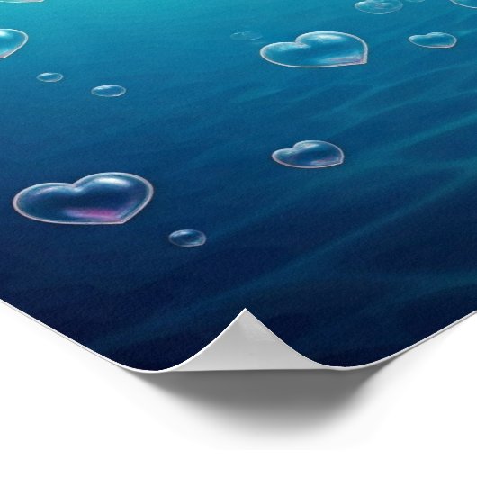 Hartvormige bellen poster (Hoek)