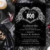 hartvormige benige handen Party Halloween Kaart