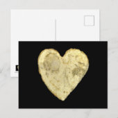 Hartvormige chips briefkaart (Voorkant / Achterkant)