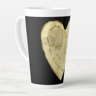 Hartvormige chips latte mok