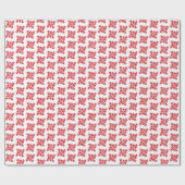 Hartvormige chocolade dozen cadeaupapier (Vlak)