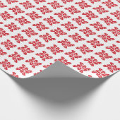 Hartvormige chocolade dozen cadeaupapier (Hoek)