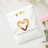 Hartvormige Churro gedompeld in chocolade Bedankzakje (Gezegeld)