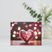 Hartvormige Container Met Bomen Erin Briefkaart (Staand voorkant)