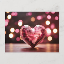 Hartvormige Container Met Bomen Erin Briefkaart