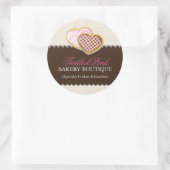 Hartvormige Cookie Stickers (Tas)