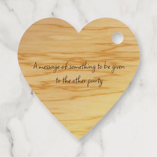 Hartvormige dank u in 8 talen kalligrafie bedankjes labels (Achterkant)