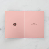 Hartvormige doos van bonbons, Valentijns begroet Kaart (Binnen)