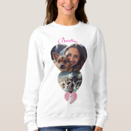  hartvormige foto voor dierenliefhebbers trui