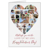 Hartvormige fotocollage Valentijnsdag (Voorkant)