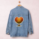 Hartvormige herfstboom denim jacket (Hangar)