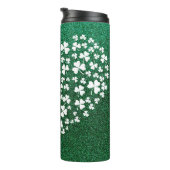 Hartvormige klavertjes met vier bladeren thermosbeker (Geroteerd rechts)